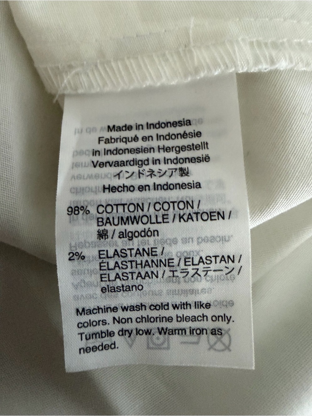 J.Crew White Cotton Poplin Faux Wrap Peplum Blouse Puff Sleeve Size 8 - Picture 5 of 8